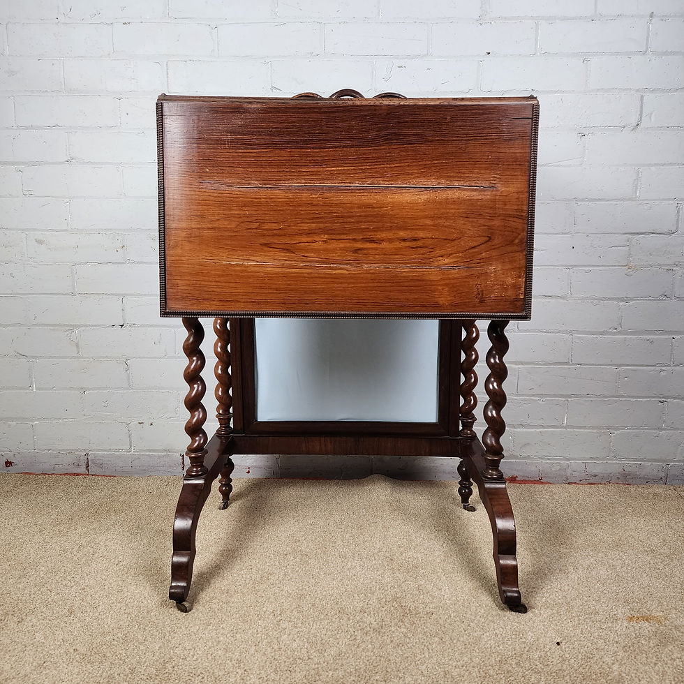 Thumbnail: 19th C. Italian Reading / Side Table in Rosewood