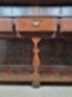 Thumbnail: Antique Oak Dresser and Plate Rack - George II (18thC.)