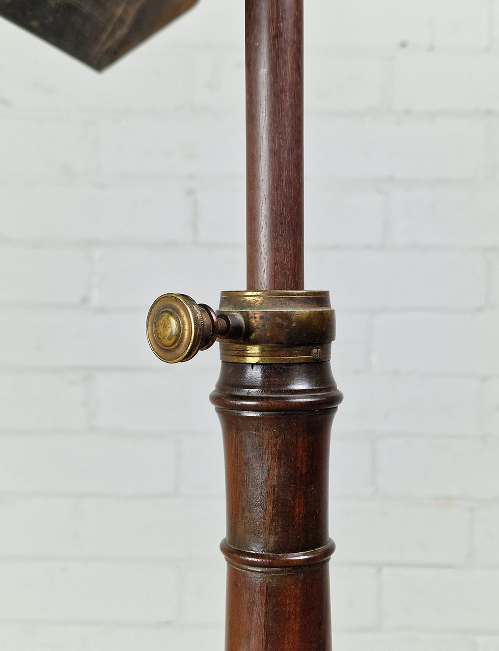 Thumbnail: Antique Mahogany Reading Table - Regency Period Early 19th Century.