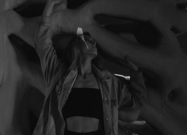 She's in another world
