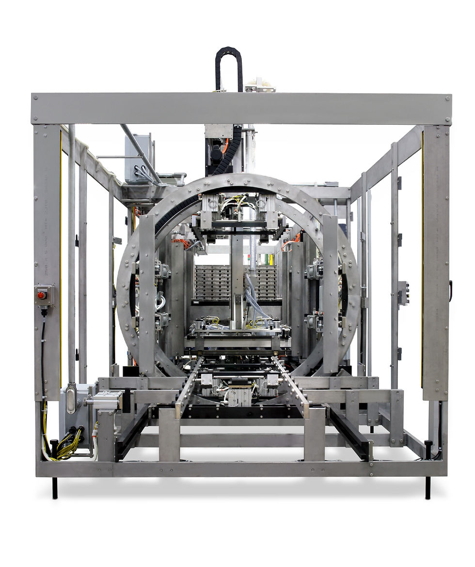 101 Retort Loader Rotate End View
