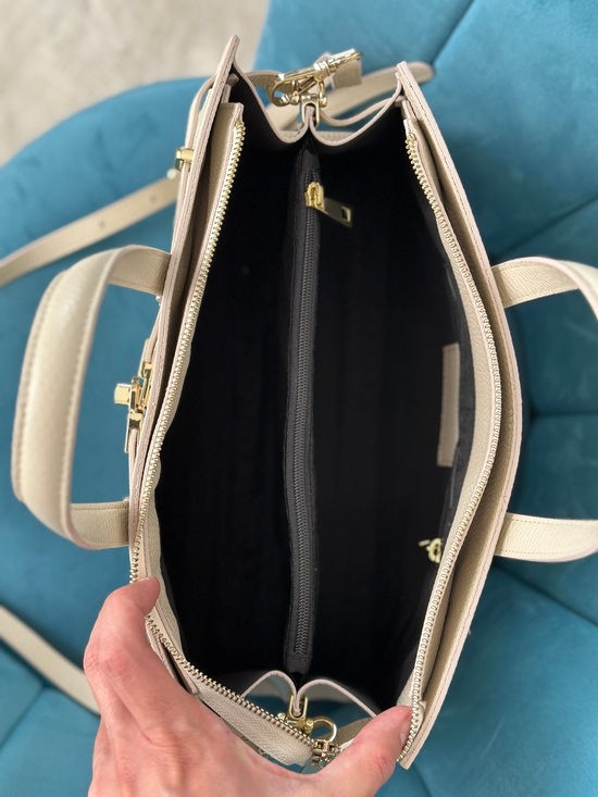 Miniatura: Borsa Raissa a mano - Vera Pelle made in Italy - Con tracolla