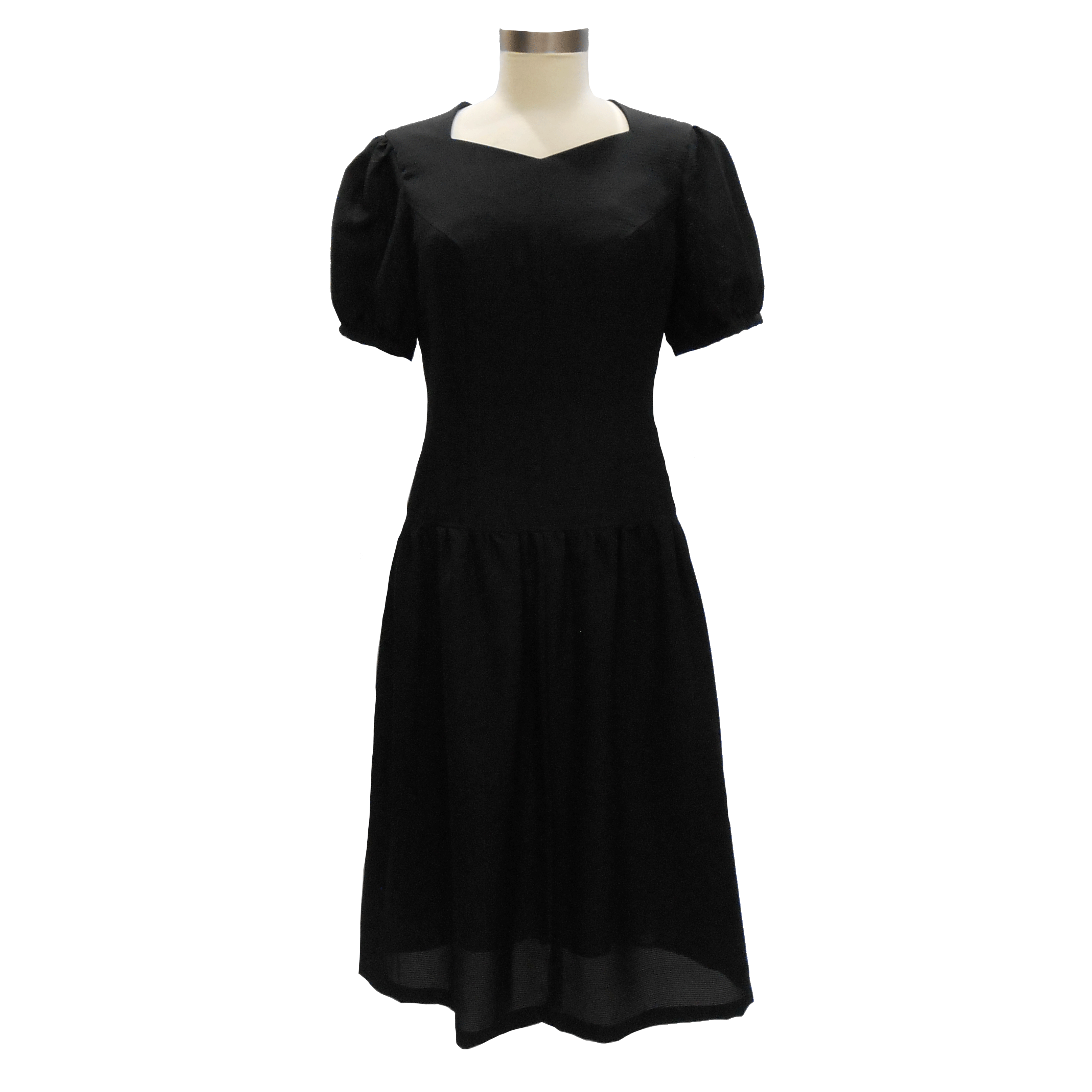 Black little dress from Kimono