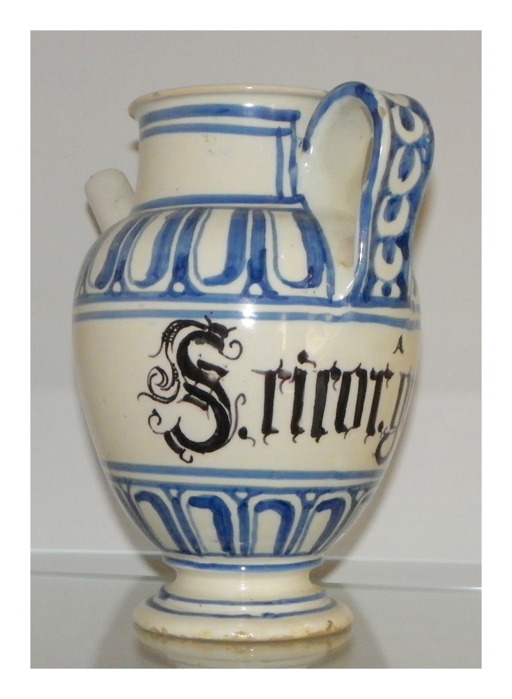 ITALIAN MAJOLICA JAR £595