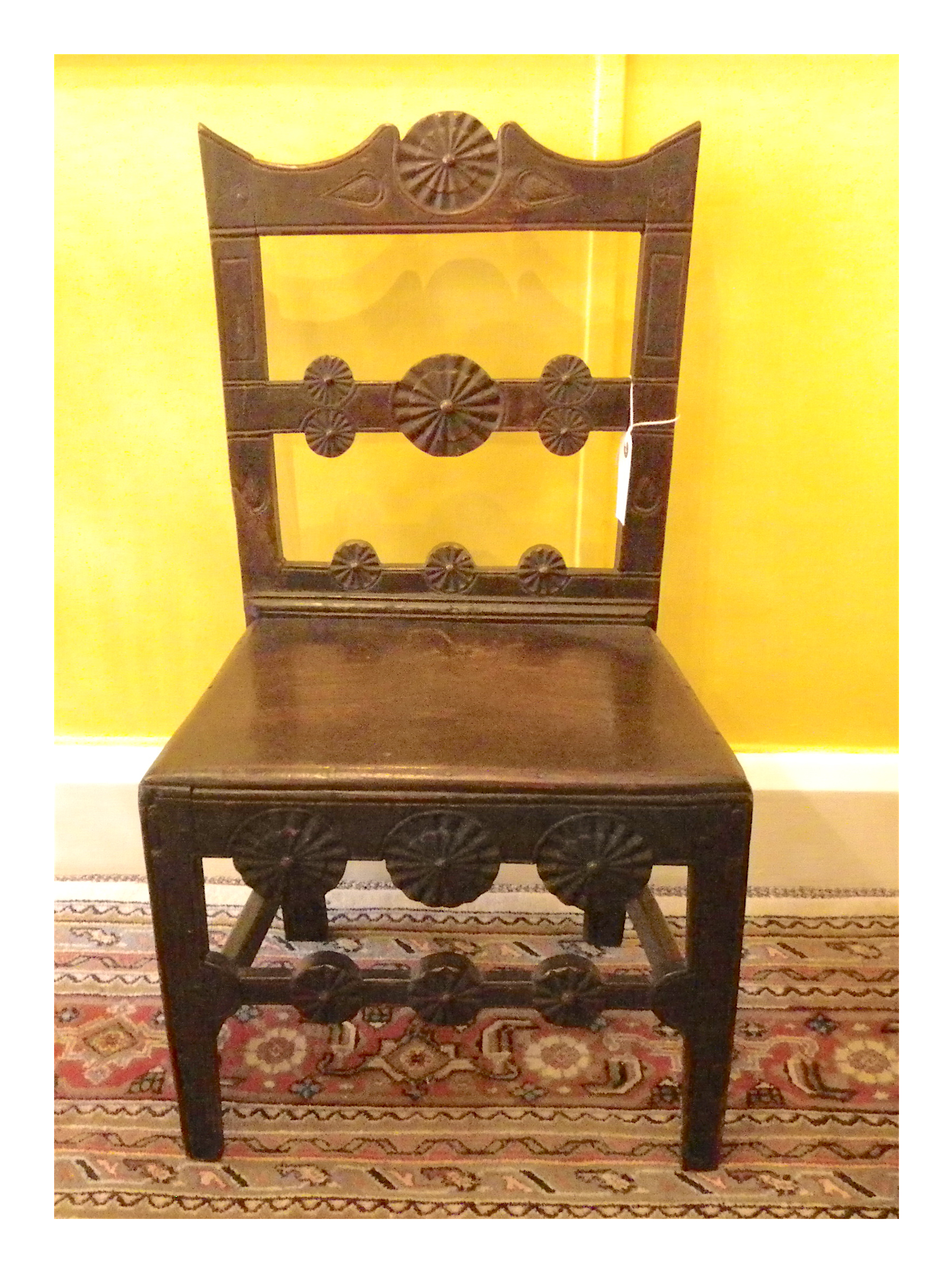 WELSH FOLK ART CHILDS CHAIR £285