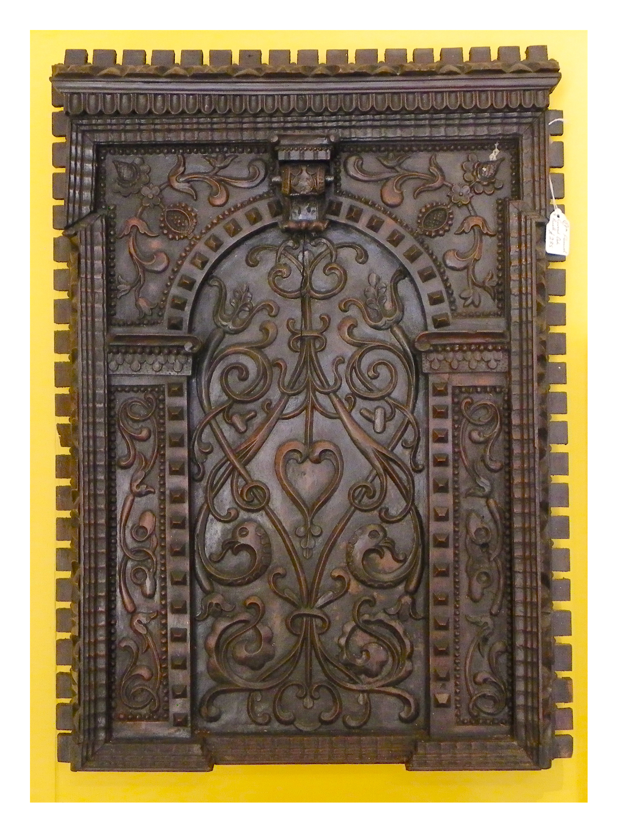 CARVED OAK PANEL £285