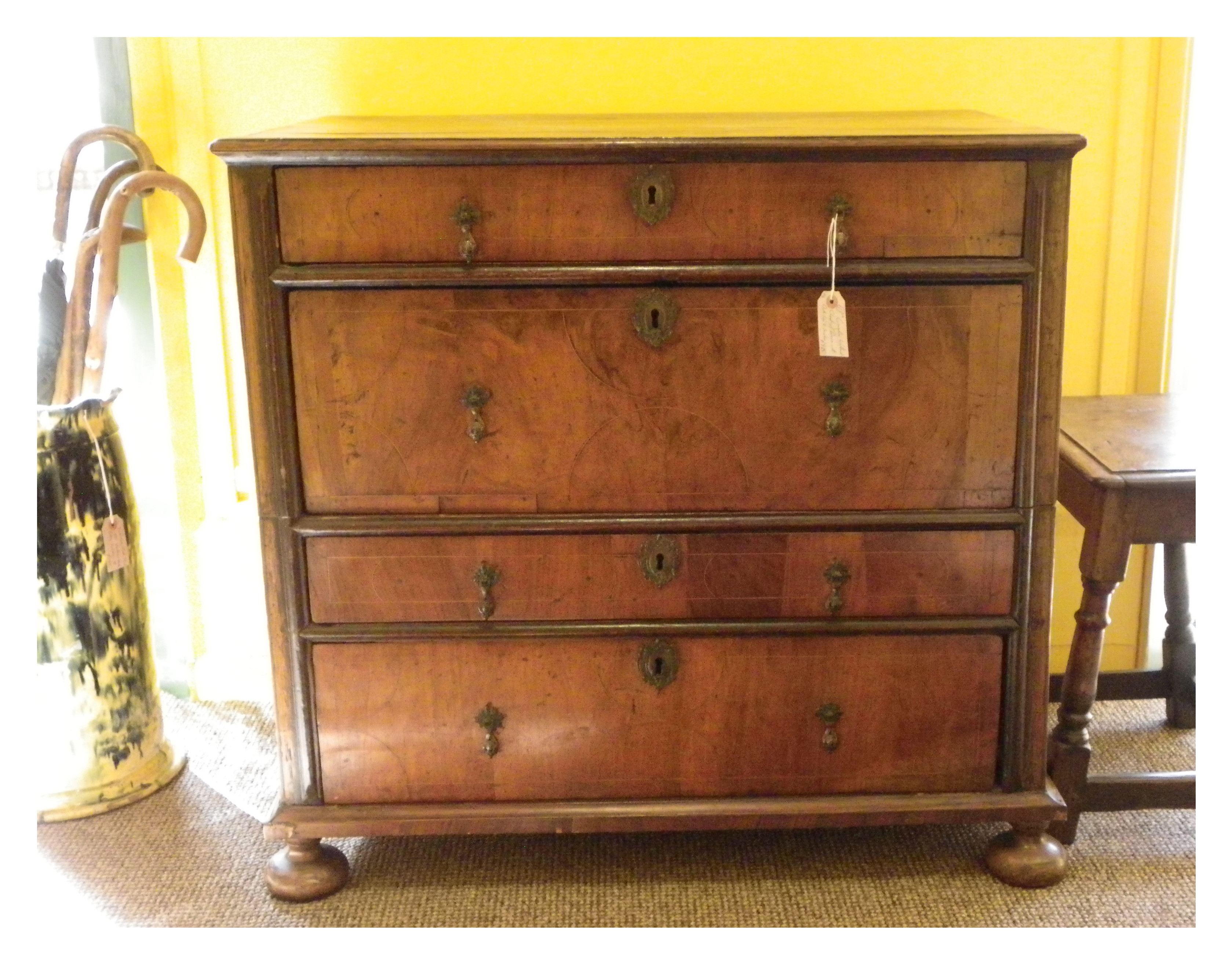 WALNUT CHEST £995