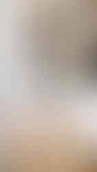 Cane chairs in front of a white and wood built in, shelves styled with books and decor, designed by Miami interior designers The Habitat Collective