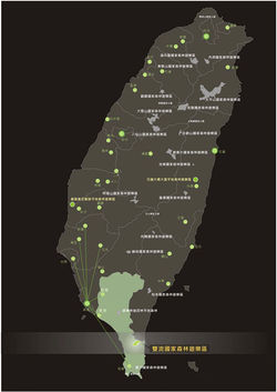 雙流森林遊樂區關係圖