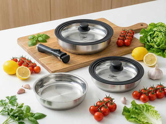 deux couvercle silicone et verre, sur deux des 3 poele 200901.png