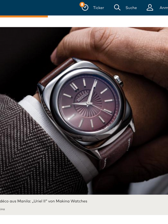 Makina on Welt Magazine, Germany.