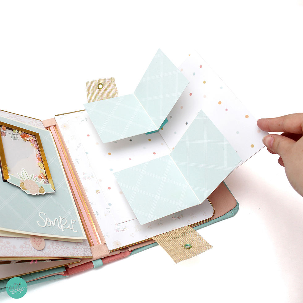 taller mini album crea