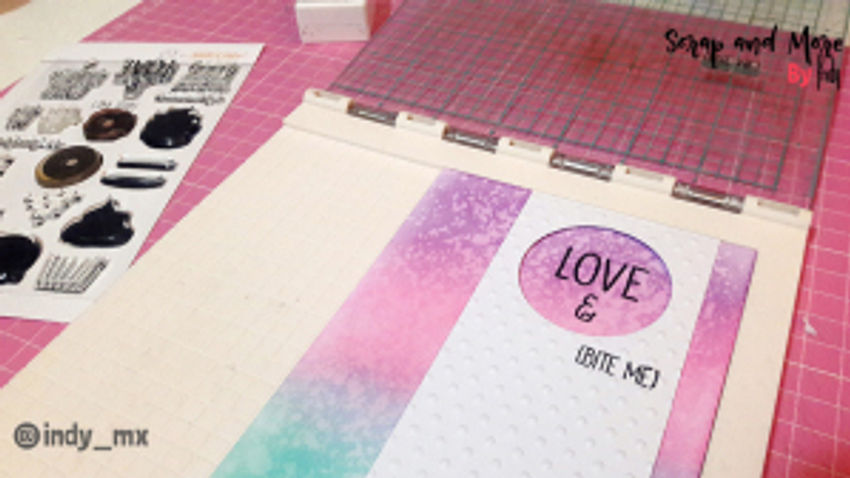 proceso tarjeta donas cardmaking donut card (9)