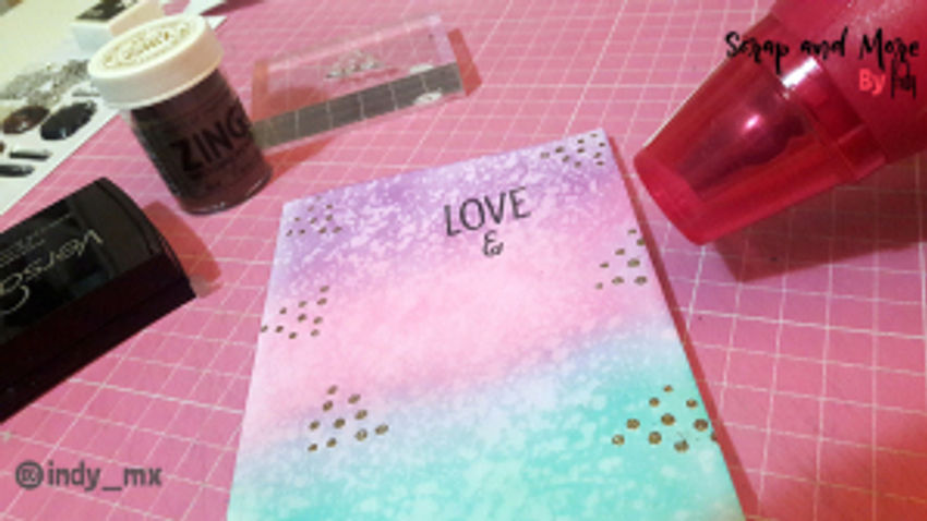 proceso tarjeta donas cardmaking donut card (10)