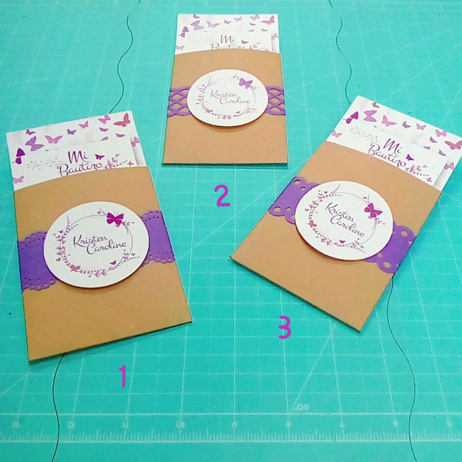 Miniatura: Invitación vintage vertical