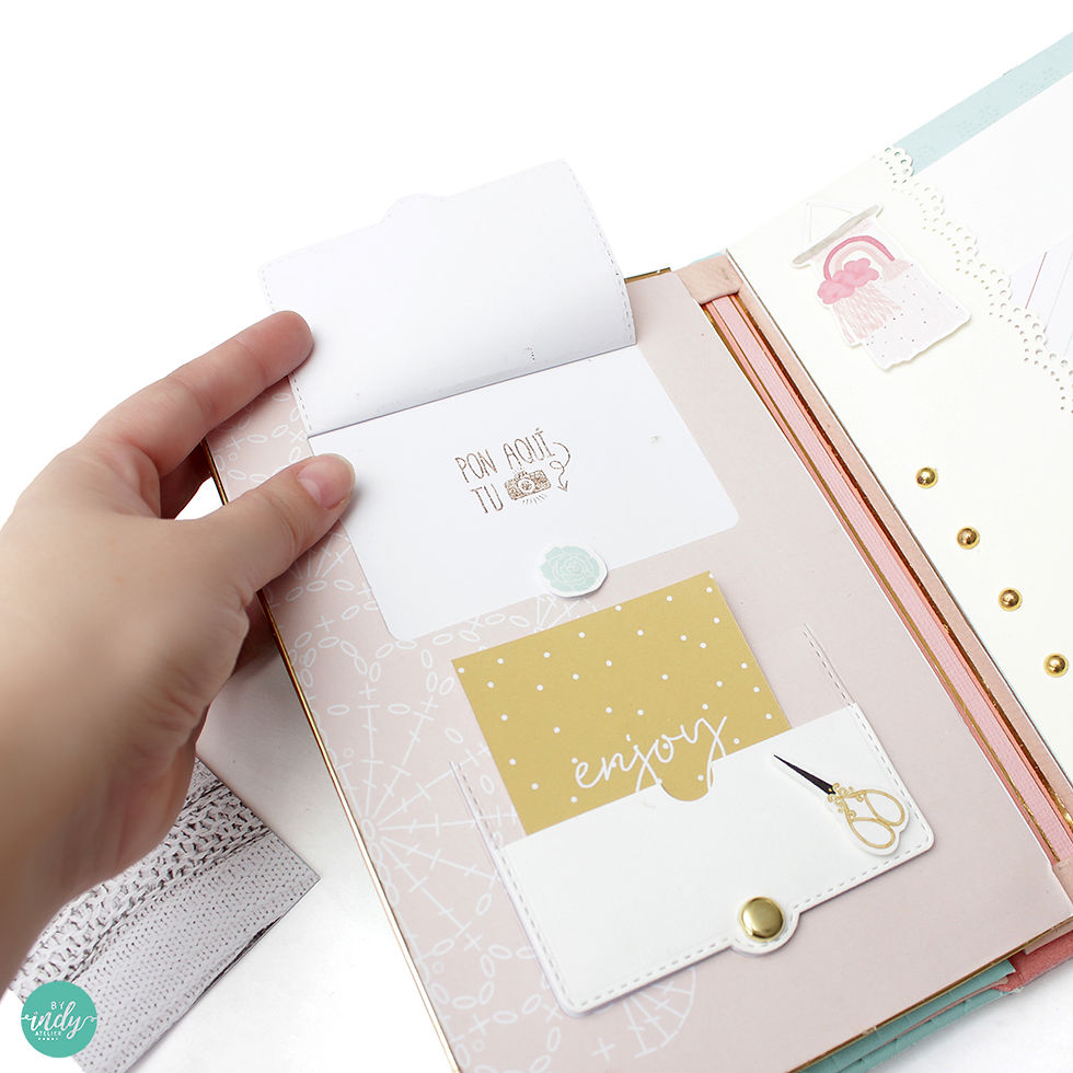 taller mini album crea
