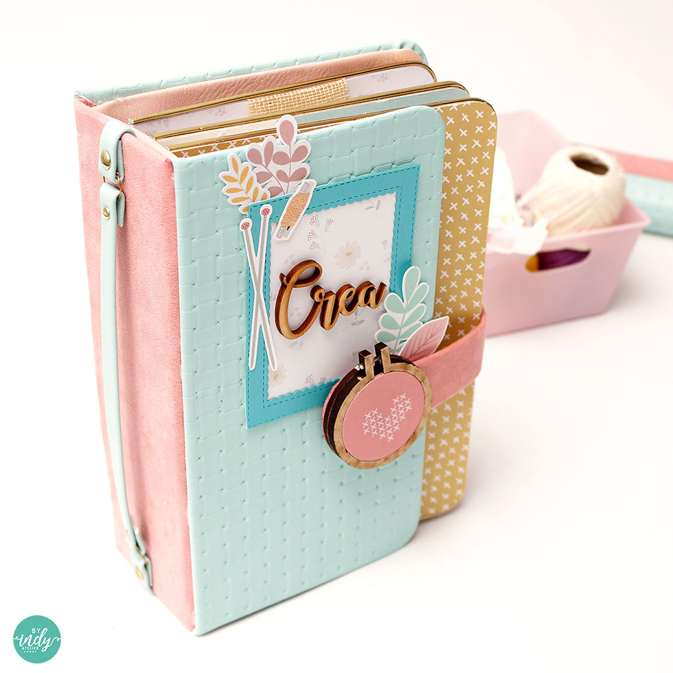 taller mini album crea