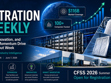 FILTRATION WEEKLY: M&A, Innovation, and Market Momentum Drive a Breakout Week
