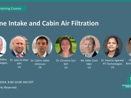 Engine Intake and Cabin Air Filtration, July 23