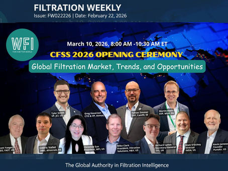 FILTRATION WEEKLY: Market Intelligence & Industrial Expansion