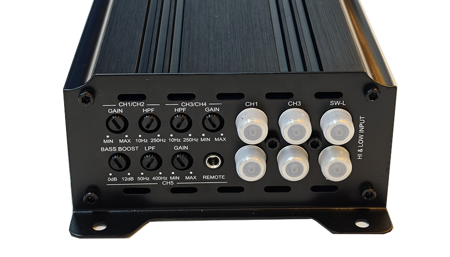 Thumbnail: Black Sheep Audio | BSM-100.4.400 | 5 Channel Amplifier 100x4 +400w