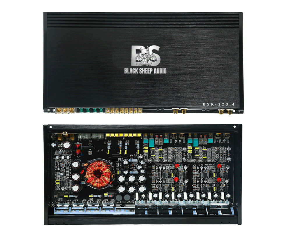 Black Sheep Audio | BSK-120.4 | 120w Rms x 4 | A/B Amplifier | 🇰🇷 Korean