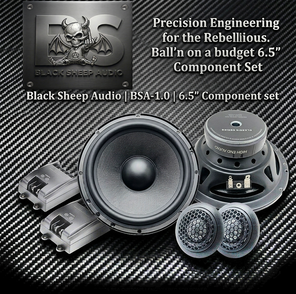 Thumbnail: Black Sheep Audio | BSA-1.0 | 6.5" Component set