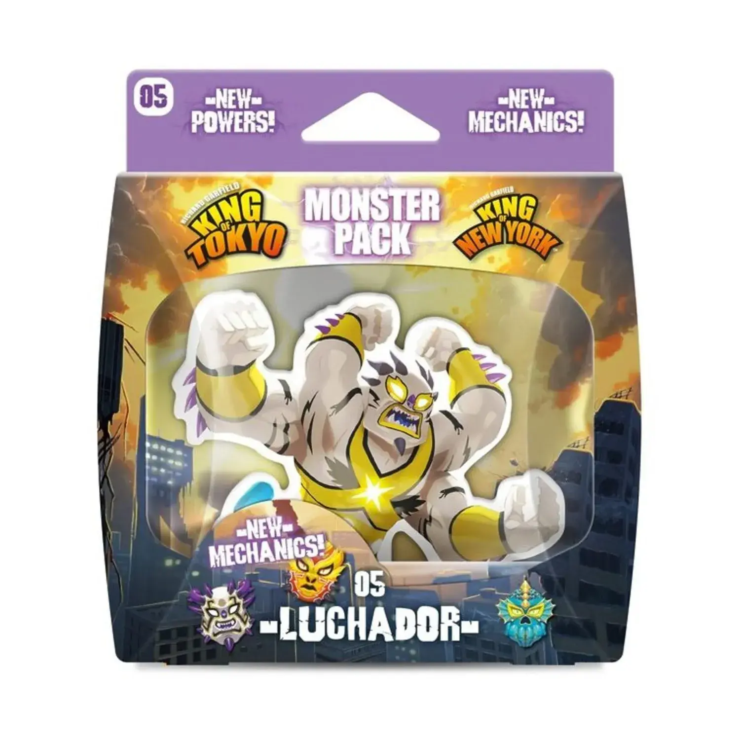 King of Tokyo: Luchador Monster Pack