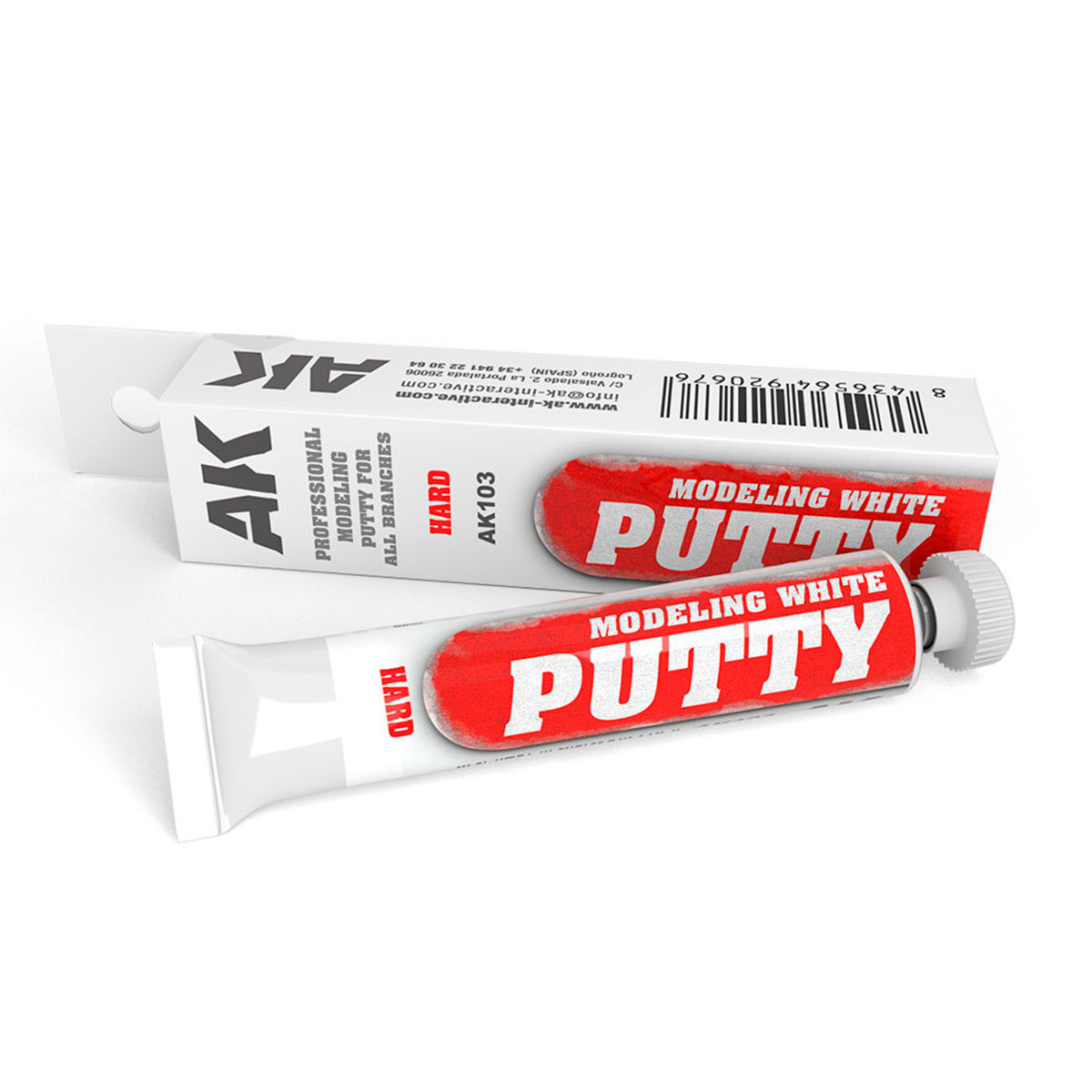 AK Interactive Modeling White Putty 20ml