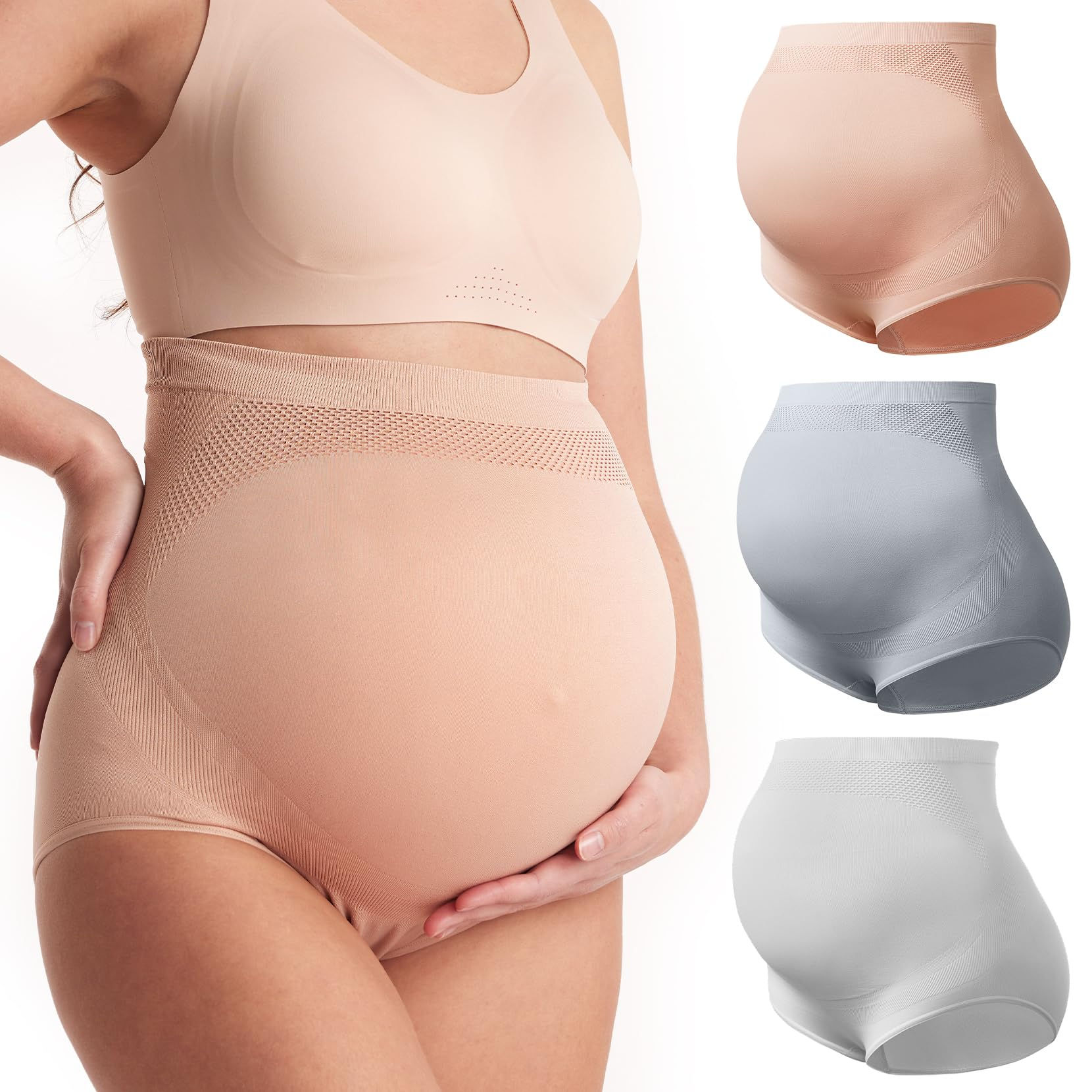 Momcozy Women's Maternity High Waist Underwear Pregnancy