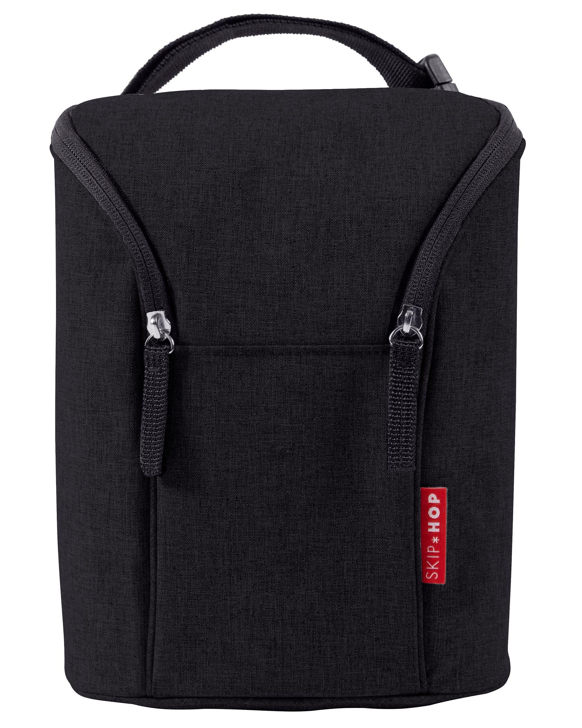 Skip Hop Baby Bottle Bag, Grab & Go, Black