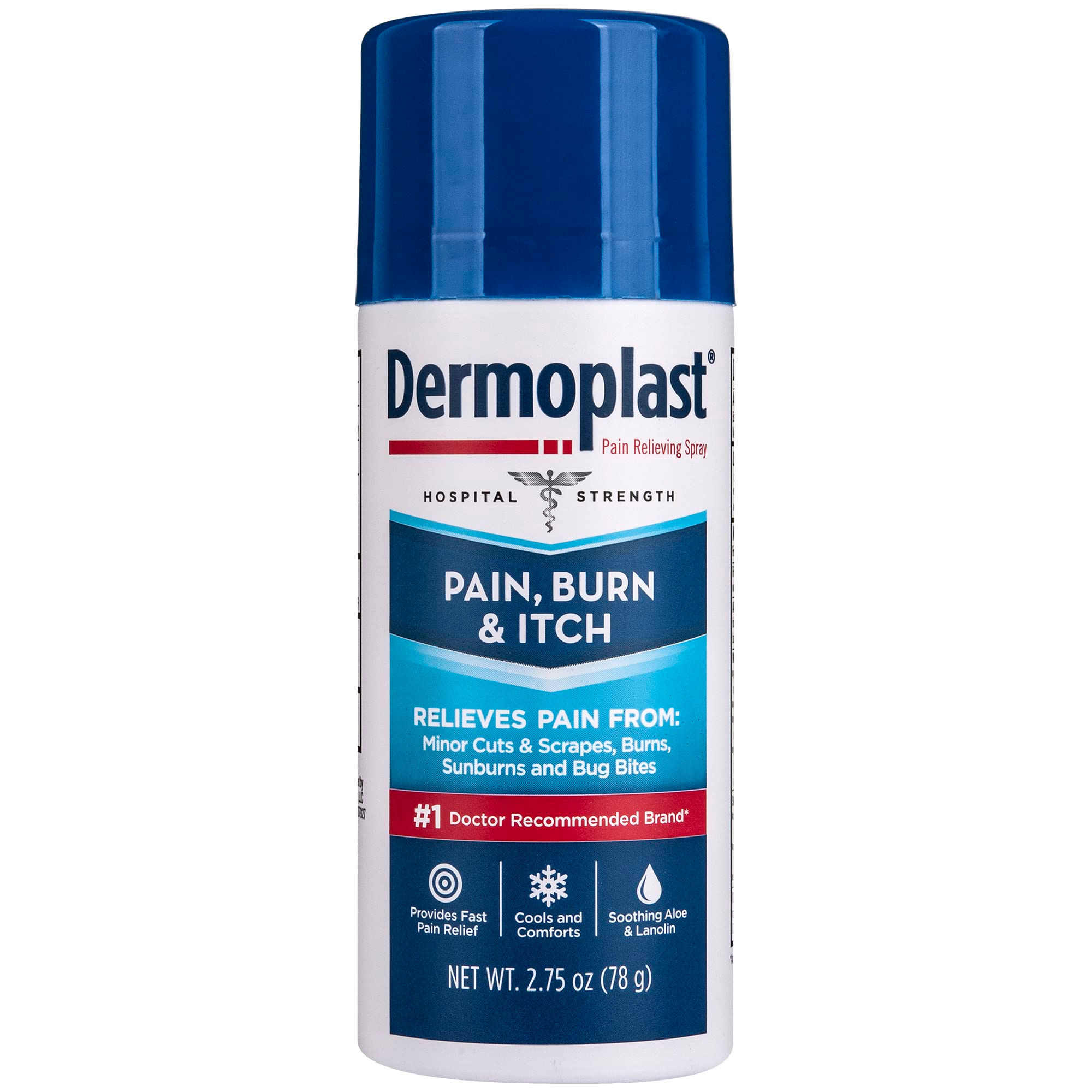 Dermoplast Pain, Burn & Itch Relief Spray for Minor Cuts