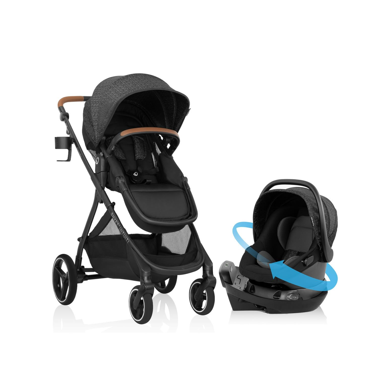 Evenflo Shyft Intuiti Travel System with Revolve180 LiteMax™ NXT