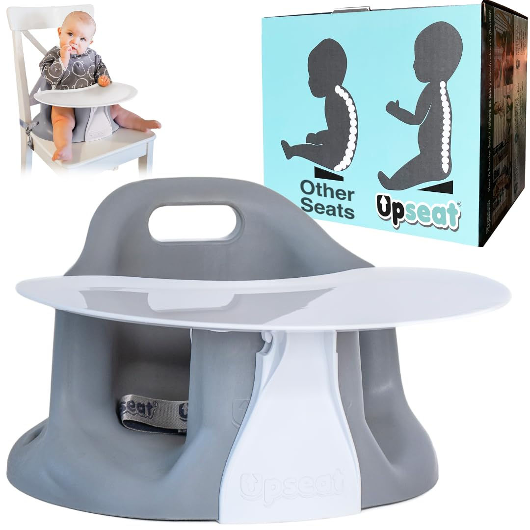 Upseat – The Original Ergonomic Baby Floor & Booster Seat with Tray