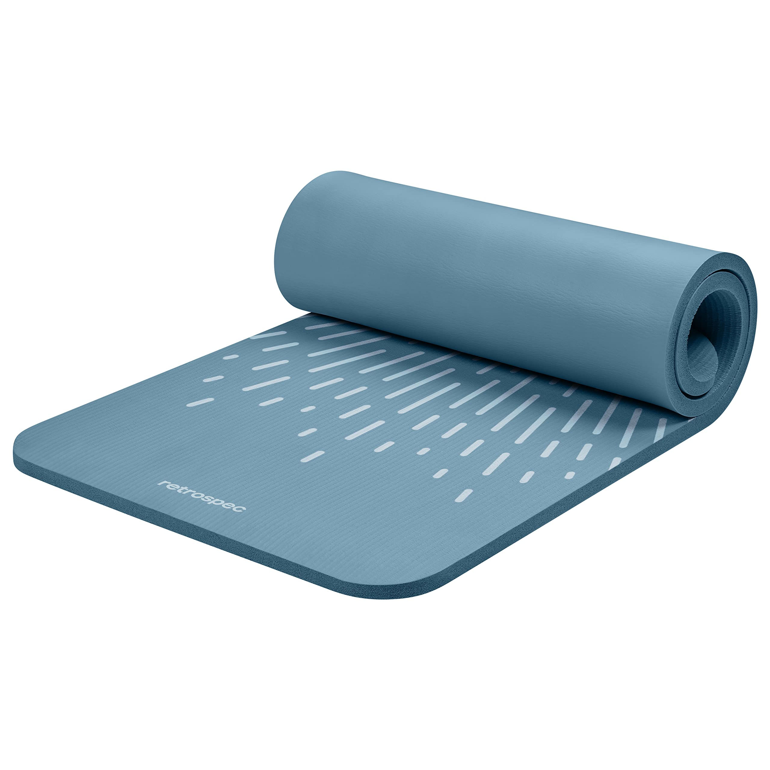 Retrospec Solana Yoga Mat 1" Thick w/Nylon