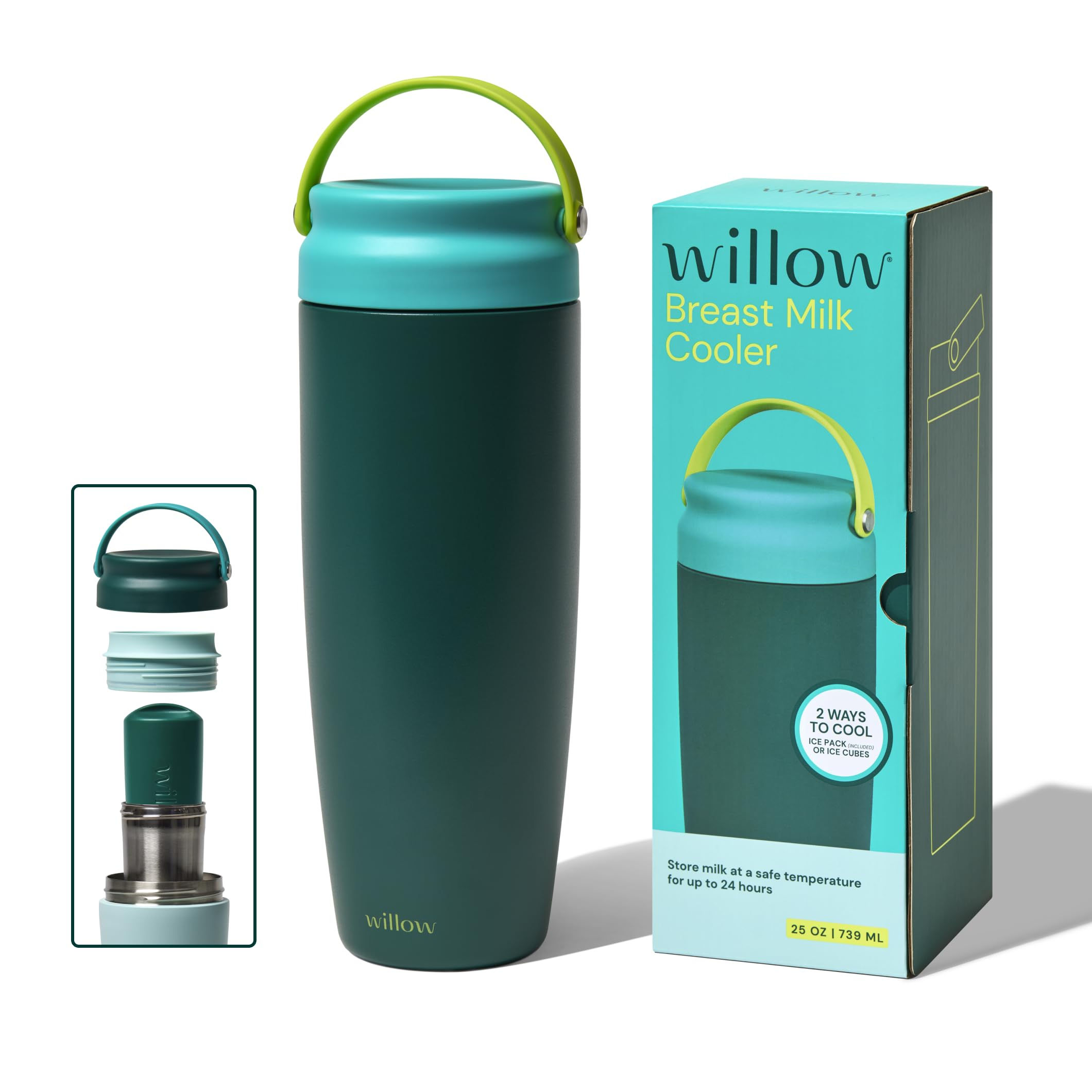Willow - 25oz Portable Breastmilk Cooler