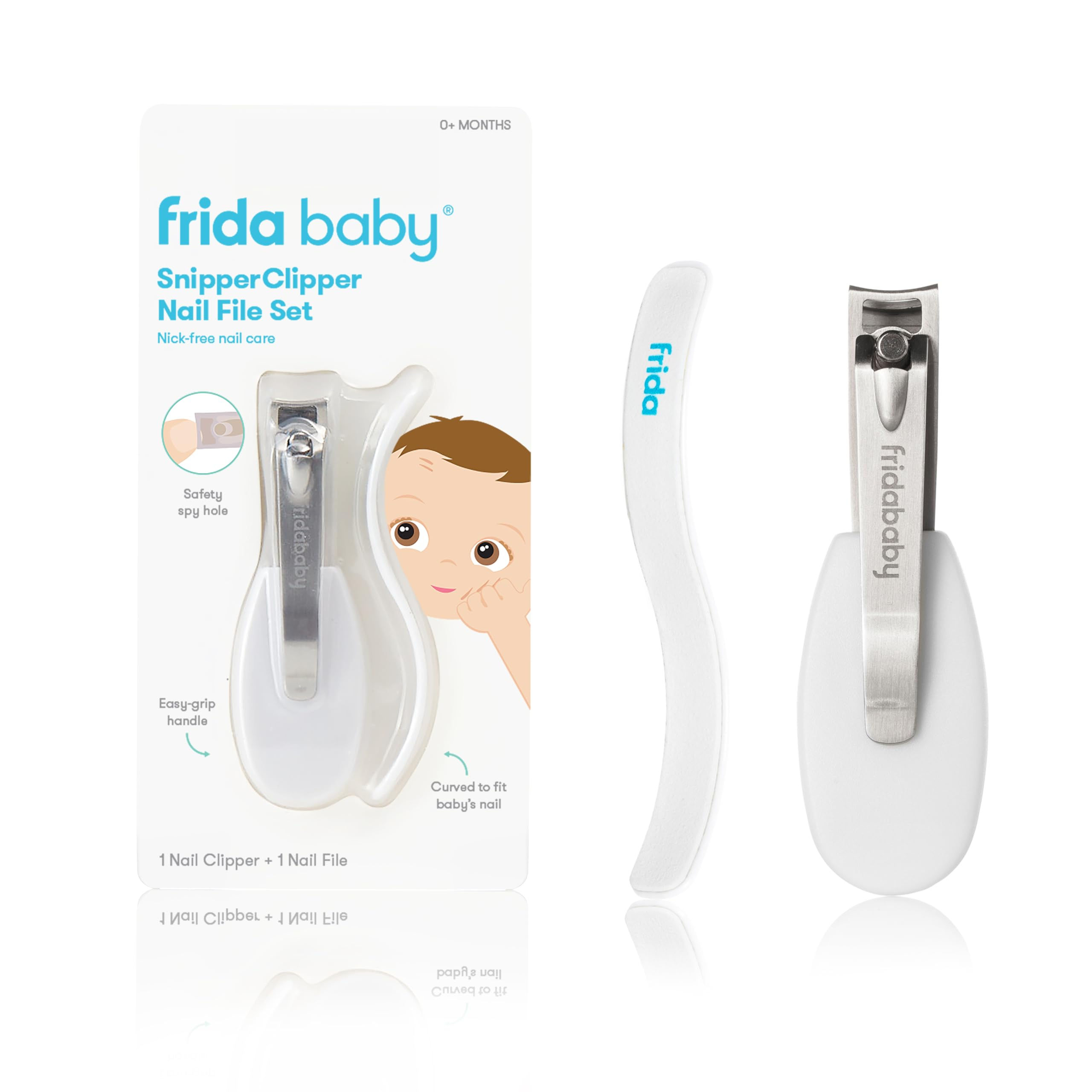 Frida Baby NailFrida Baby Nail Clippers & Nail File & Buffer for Newborns