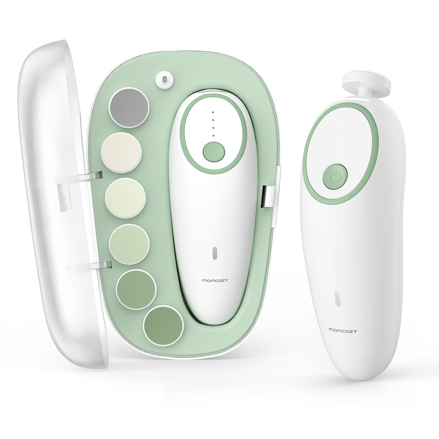 Momcozy Baby Nail File Electric, Gentle Baby Nail Trimmer Electric