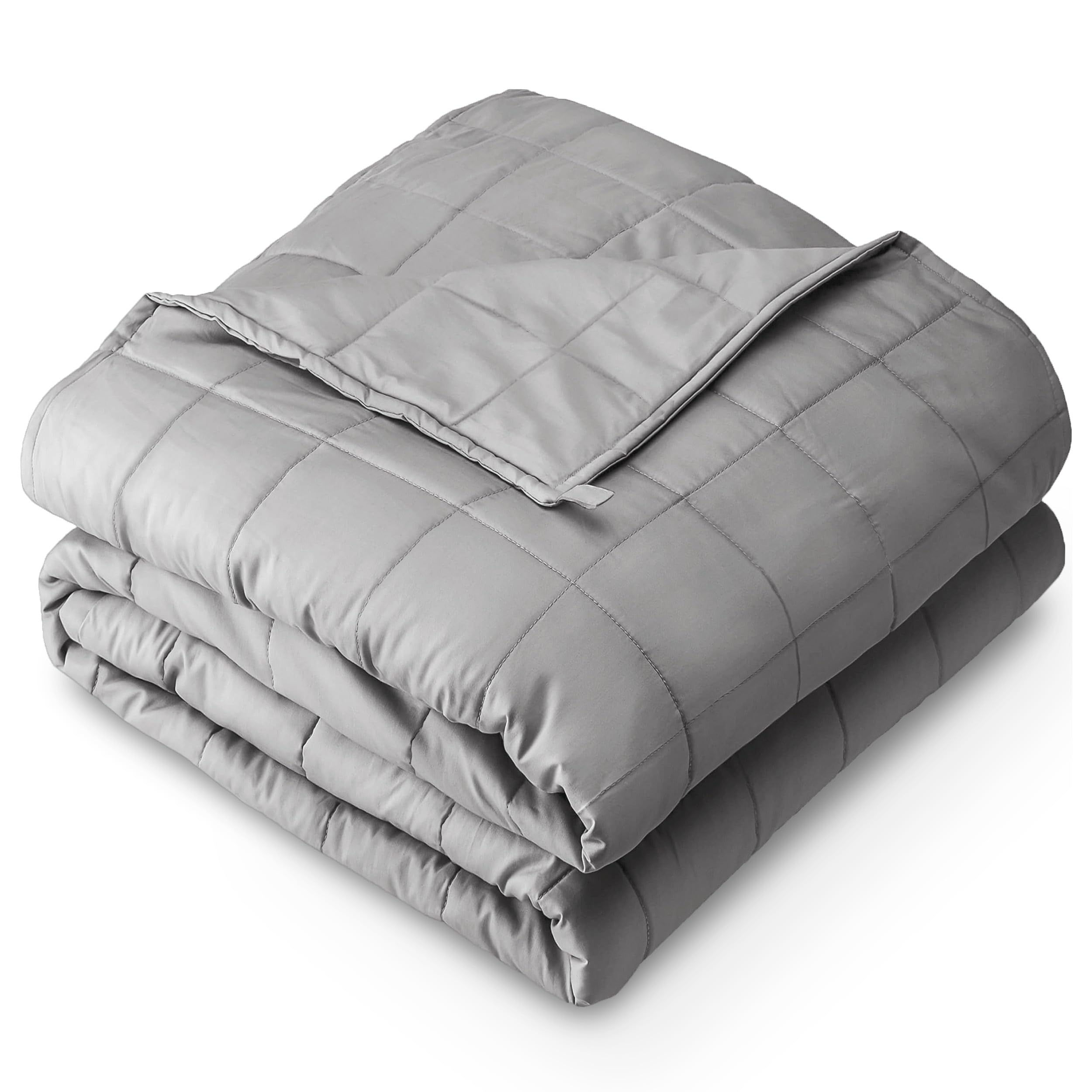Bare Home Weighted Blanket All-Natural 100% Cotton