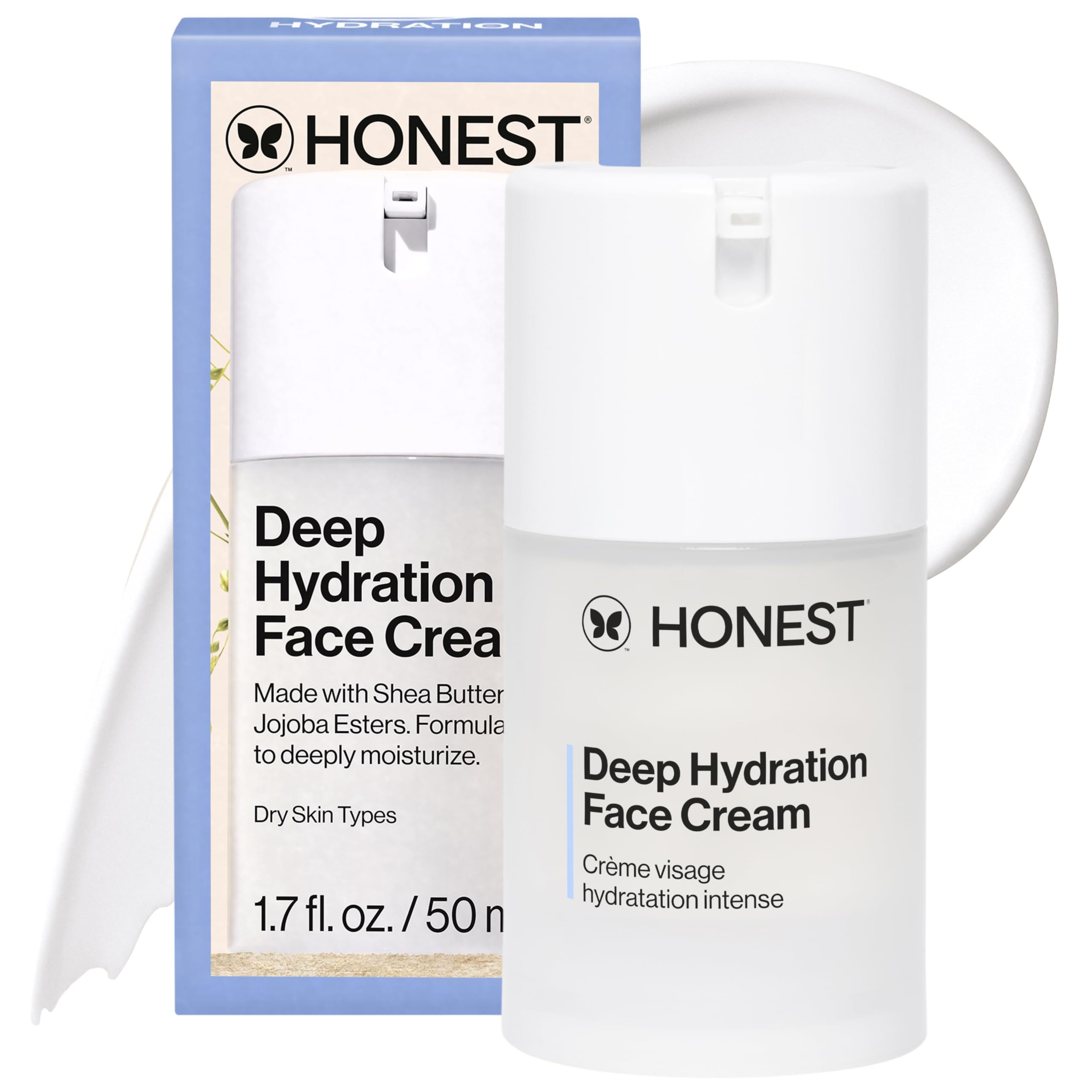 Honest Beauty Deep Hydration Face Cream for Dry Skin