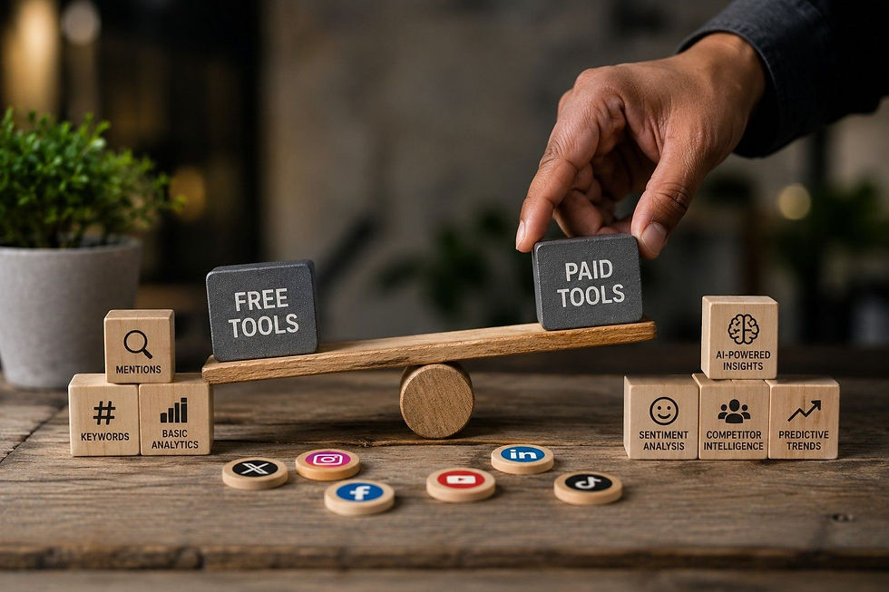 Free vs Paid Social Listening Tools: Is It Worth Upgrading?