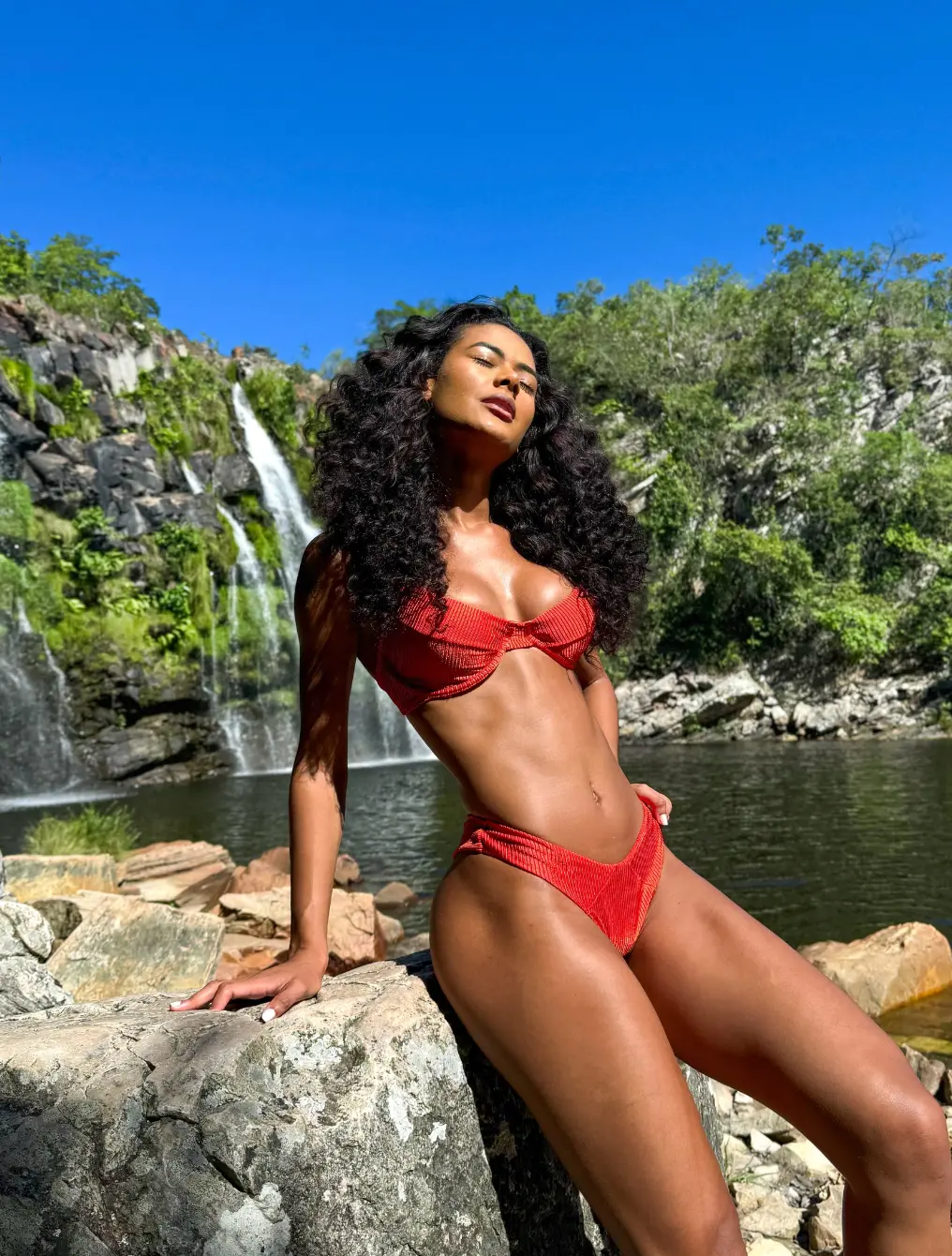 Biquíni Laranja - TAM G