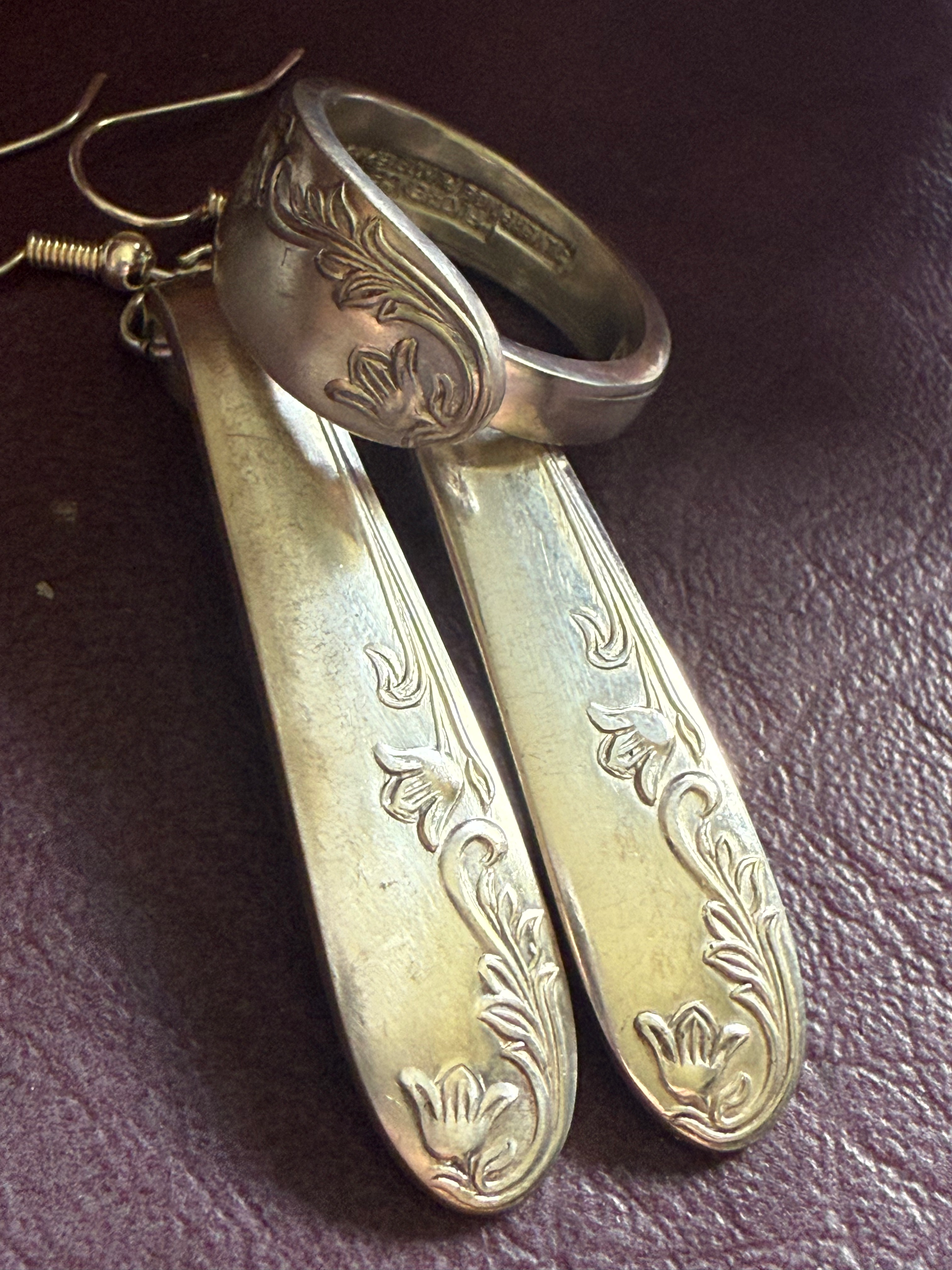 ANGORA EARRINGS & RING