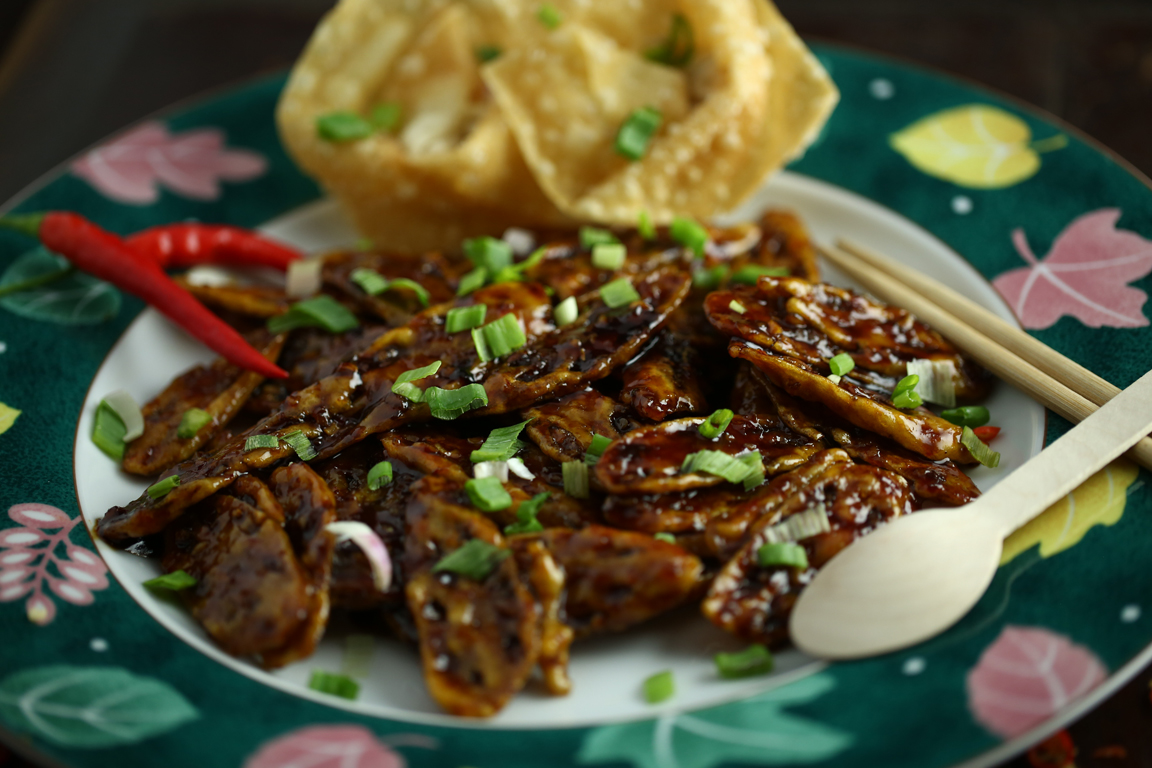 Arranged Food and Objects