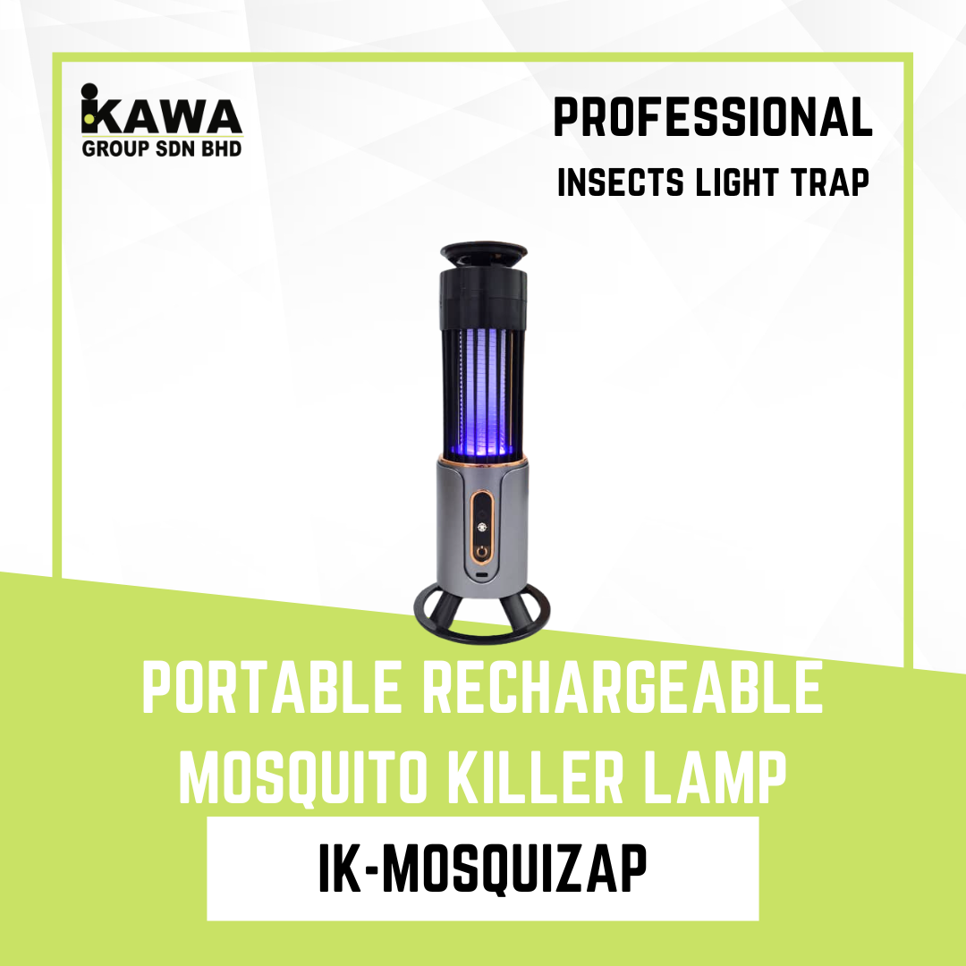 IKAWA PRO IK-MOSQUIZAP Portable Rechargeable Mosquito Killer Lamp