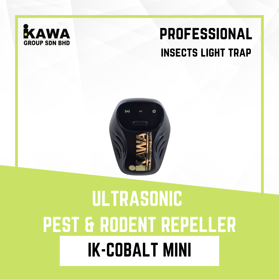 IKAWA PRO IK-Cobalt Mini Ultrasonic Pest & Rodent Repeller