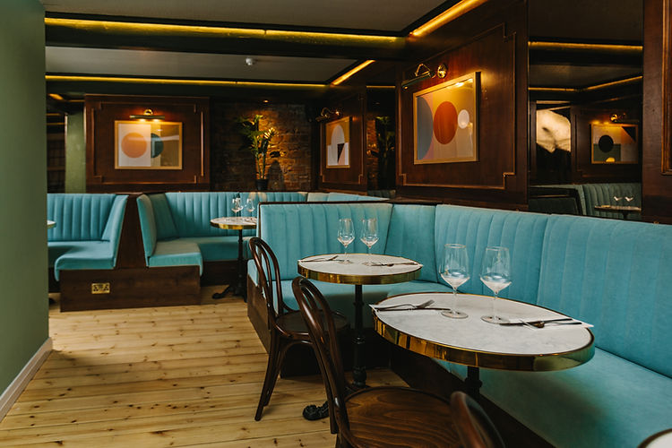 Franks first floor seating area