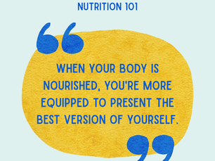 Nutrition Made Simple: Fuel Your Body, Fuel Your Life!