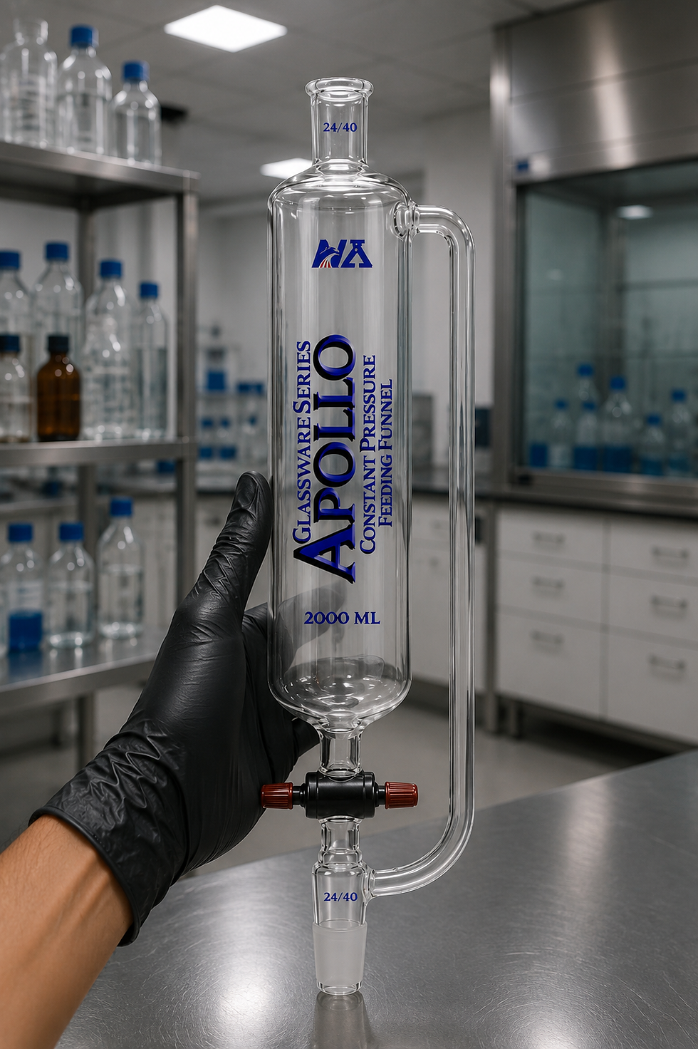 Thumbnail: APOLLO Constant Pressure Feeding Funnel – 2000 ML