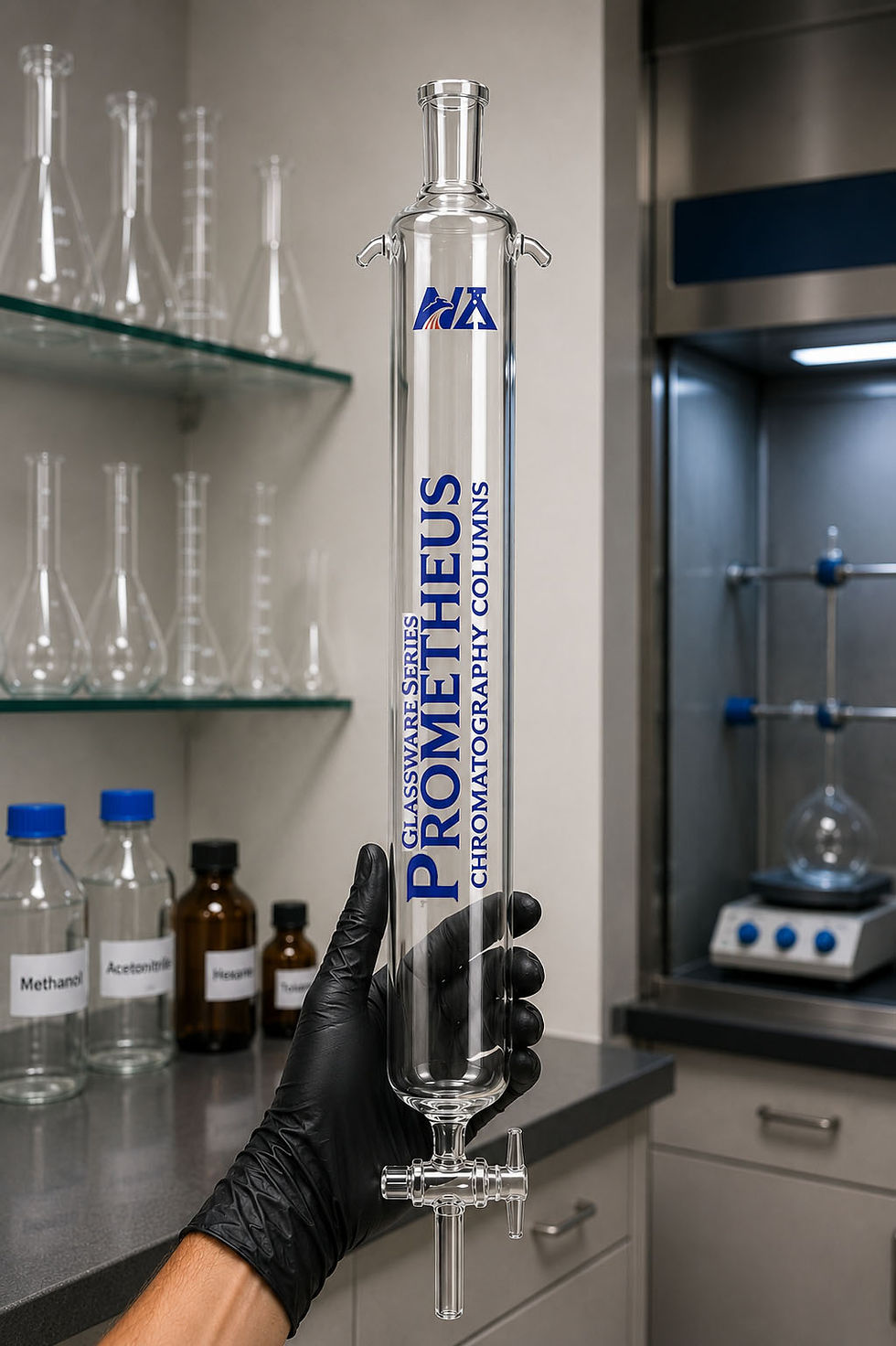 Thumbnail: PROMETHEUS Chromatography Column – 800 MM × 80 MM